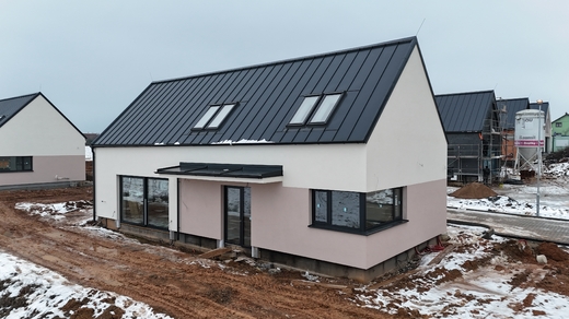 Soubor 11 pasivních domů Obytná zóna Línská